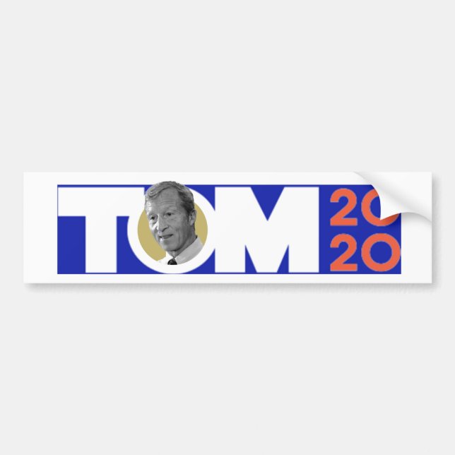 Pegatina Para Coche Tom Steyer 2020 (Frente)