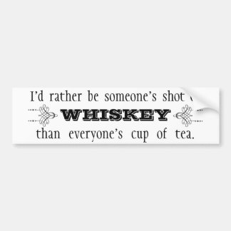 Pegatina Para Coche Toma de Whiskey