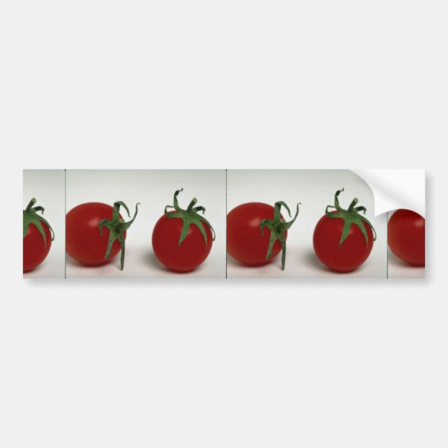 Pegatina Para Coche Tomates de cereza deliciosos (Frente)