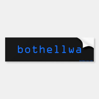 Pegatina Para Coche topetón del bothellwa
