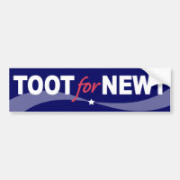 TOQUE DE BOCINA para Newt Gingrich 2012