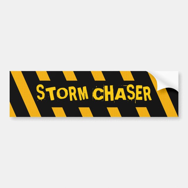 Pegatina Para Coche Tormenta Chaser (Frente)