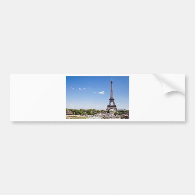 Pegatina Para Coche torre de eiffel (Frente)