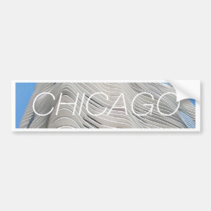 Pegatina Para Coche Torre de la aguamarina de Chicago
