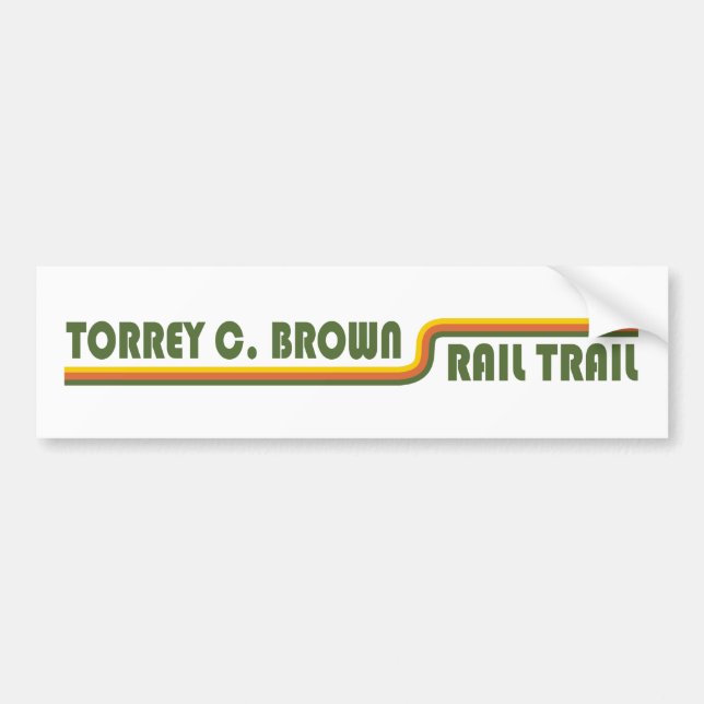 Pegatina Para Coche Torrey C. Brown Rail Trail Maryland (Frente)