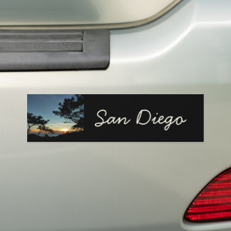 Pegatina Para Coche Torrey Pine Sunset III California
