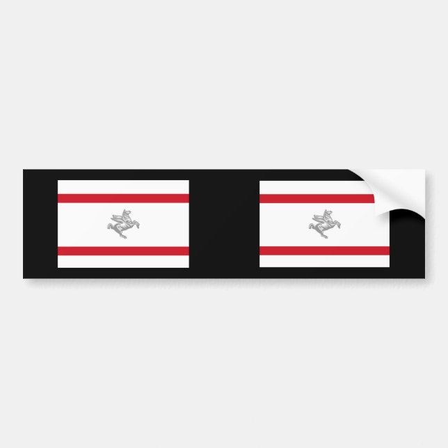 Pegatina Para Coche Toscana, Italia (Frente)