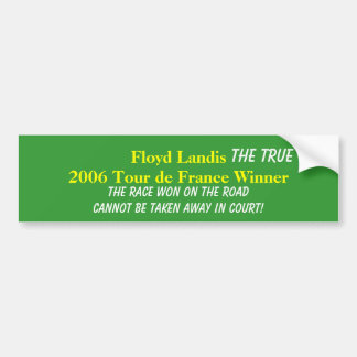 Pegatina Para Coche Tour de France 2006 de Floyd Landis W… -
