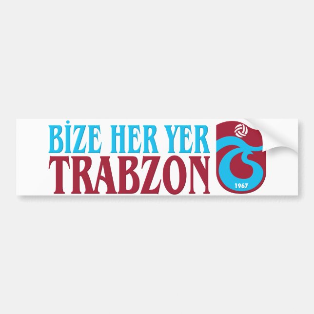 Pegatina Para Coche Trabzonspor (Frente)