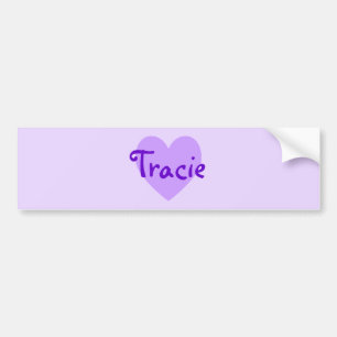 Pegatina Para Coche Tracia en morado