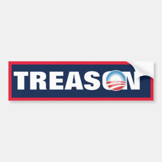 Pegatina Para Coche Traición de Obama