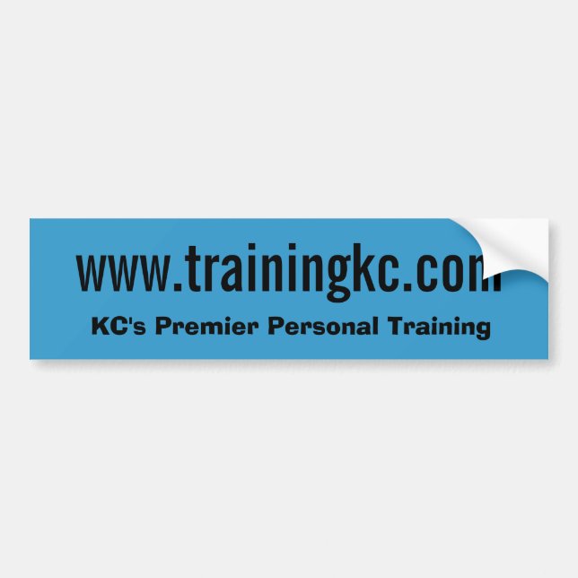 Pegatina Para Coche trainingkc.com (Frente)