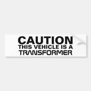 Pegatina Para Coche Transformador