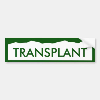 Pegatina Para Coche TRASPLANTE de Colorado