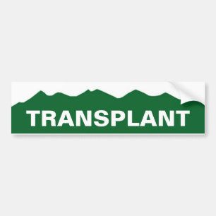 PEGATINA PARA COCHE TRASPLANTE DE COLORADO