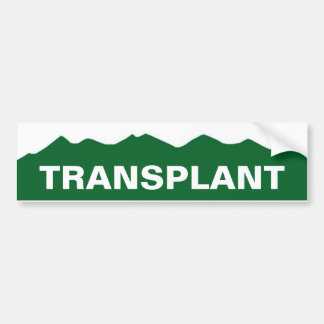 PEGATINA PARA COCHE TRASPLANTE DE COLORADO