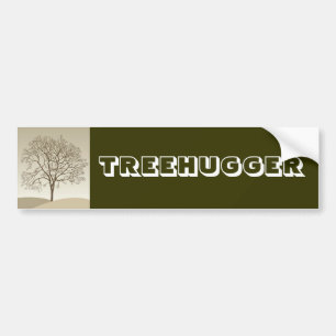 Pegatina Para Coche Treehugger
