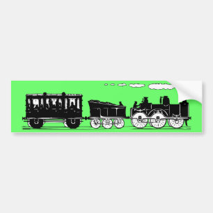 Pegatina Para Coche Tren del siglo XIX