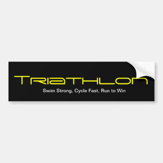 Pegatina Para Coche Triathlon