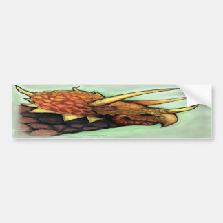 Pegatina Para Coche Triceratops