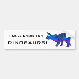 Pegatina Para Coche Triceratops