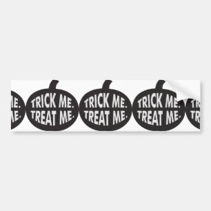 Pegatina Para Coche Trick Me Treat Me B/W