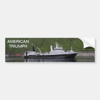 Pegatina Para Coche Triumph americano, barco rastreador de fábrica