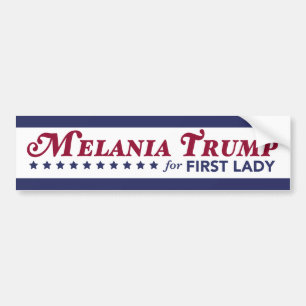 Pegatina Para Coche Triunfo de Melania para primera señora Donald