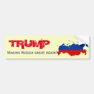 Pegatina Para Coche "Triunfo. ¡Haciendo Rusia grande otra vez! "