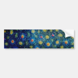 Pegatina Para Coche Trucha de arroyo por PatternWear©