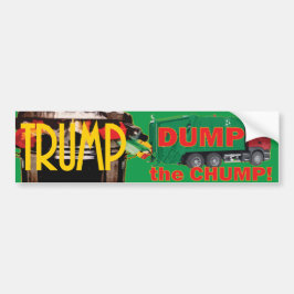 PEGATINA PARA COCHE TRUMP