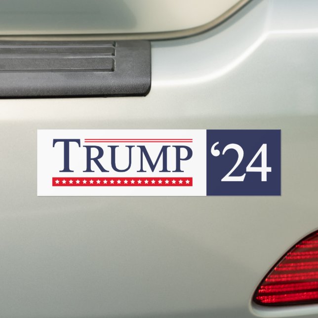 Pegatina Para Coche Trump 2024 (en coche)