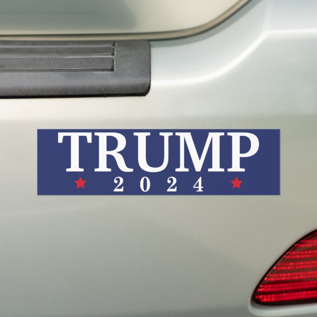 Pegatina Para Coche Trump 2024 (en coche)