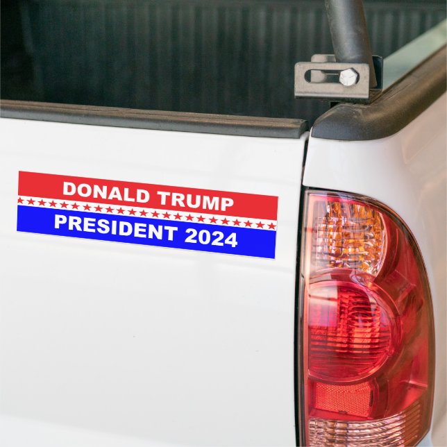 Pegatina Para Coche Trump 2024 (En Camión)
