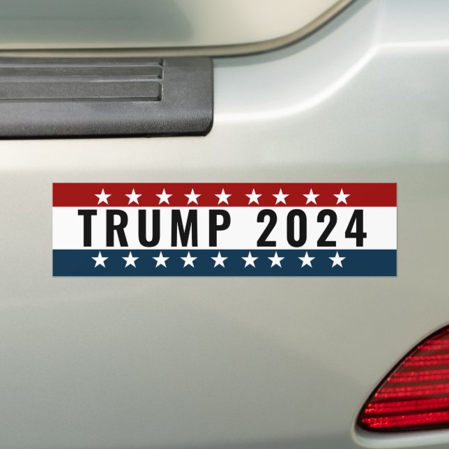Pegatina Para Coche Trump 2024 (en coche)
