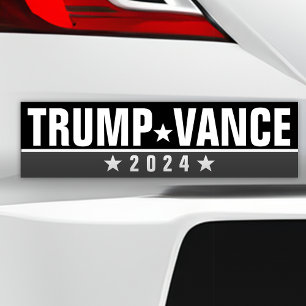 PEGATINA PARA COCHE TRUMP 2024 BUMPER STICKERS
