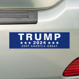 Pegatina Para Coche Trump 2024 Mantenga a Estados Unidos en grande