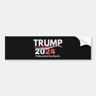 Pegatina Para Coche trump 2024, trump 2024 el regreso, biden no es mi