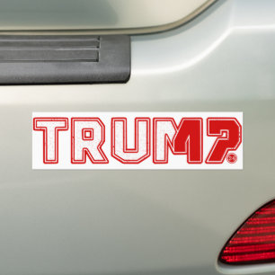 PEGATINA PARA COCHE TRUMP 47   TRUMP VANCE 2024