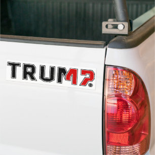 PEGATINA PARA COCHE TRUMP 47   TRUMP VANCE 2024