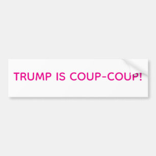 Pegatina Para Coche TRUMP ES GOLPE-GOLPE! Hankamer Artjunkhaus Diversi