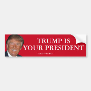 Pegatina Para Coche Trump es tu presidente