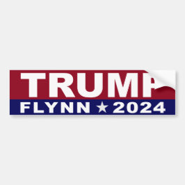 Pegatina Para Coche Trump Flynn 2024