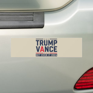 Pegatina Para Coche Trump Ganó Elección 2024 Presidente Trump Vance