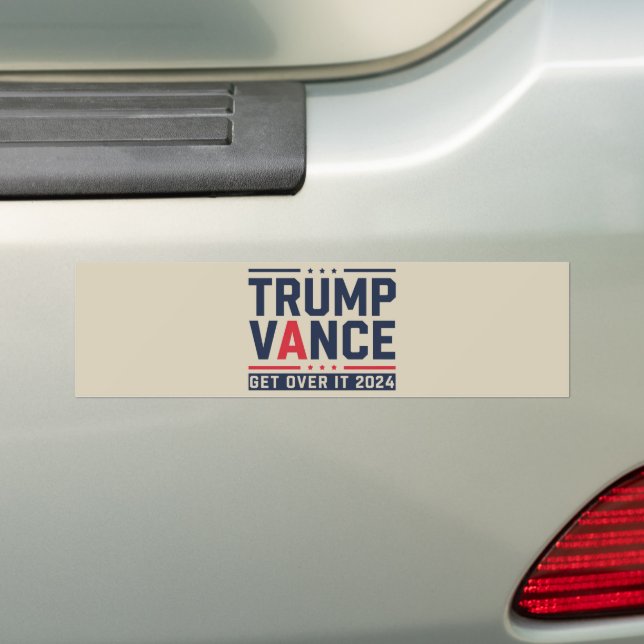 Pegatina Para Coche Trump ganó las elecciones de 2024 (en coche)