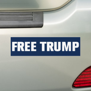 Pegatina Para Coche Trump libre 2024
