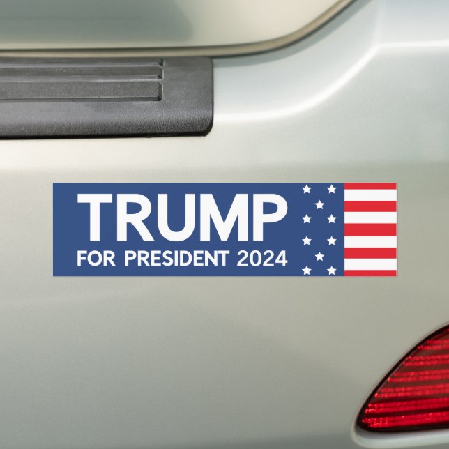 Pegatina Para Coche Trump para presidente 2024 (en coche)