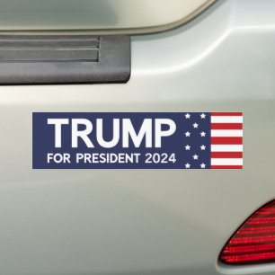 Pegatina Para Coche Trump para presidente 2024