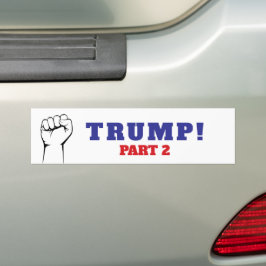 PEGATINA PARA COCHE TRUMP PARTE 2