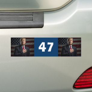 Pegatina Para Coche Trump Presidente 47